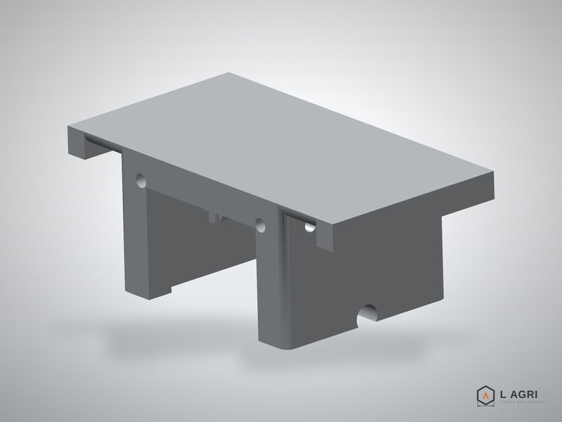 Boîtier de centrale inertielle BNO, pièce sur mesure imprimée en 3D par L AGRI