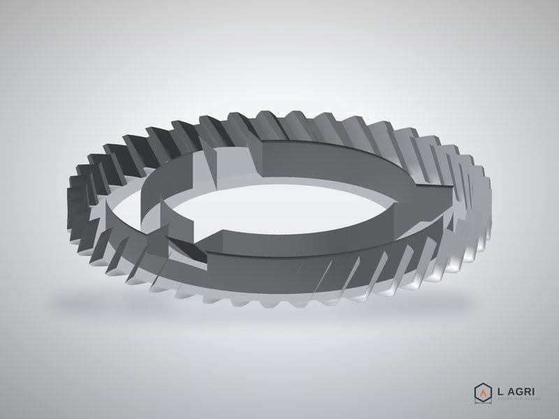 Couronne de volant à moyeu, pièce sur mesure imprimée en 3D par L AGRI